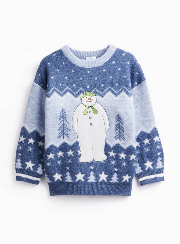 Snowman Fairisle Knit Jumper 3-4 Years